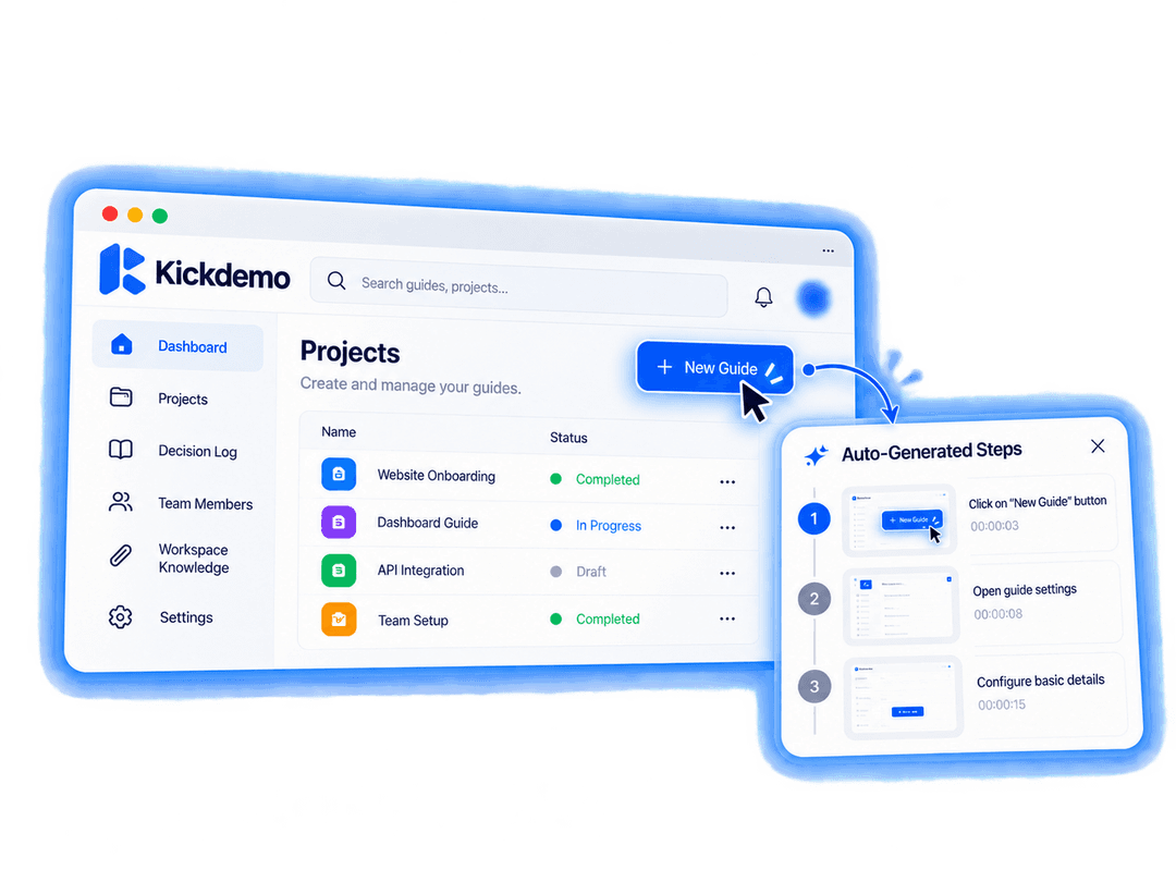 Auto-Generated Step Instructions