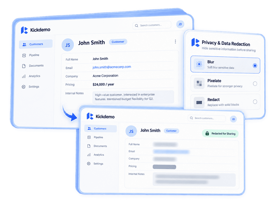 Smart Privacy & Data Redaction
