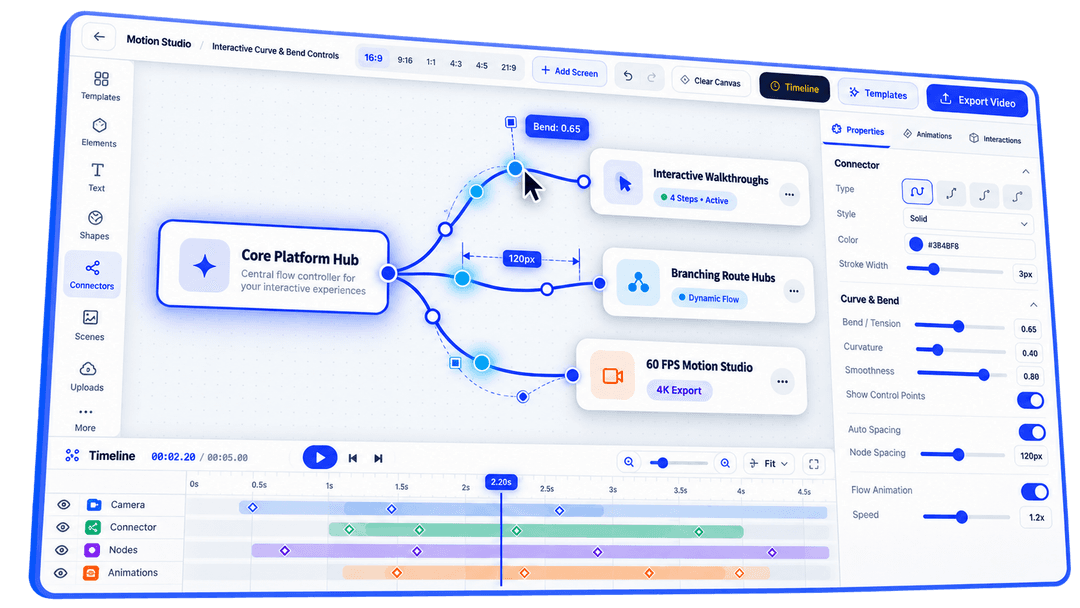 Interactive Curve & Bend Controls