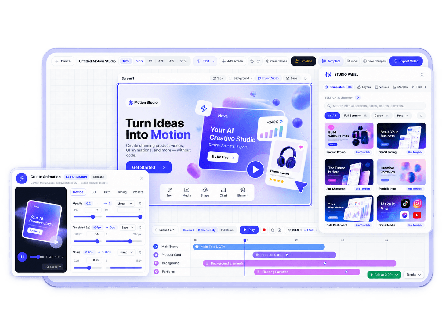 Motion Studio Showcase